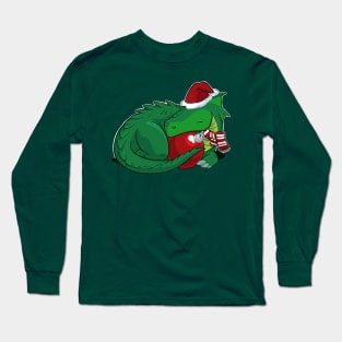 Green Dragon X-mas Long Sleeve T-Shirt